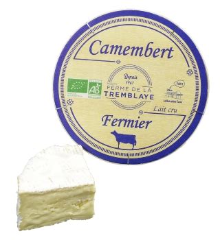 Camembert Fermier Lait Cru 50 Rohmilch Vom Hof Ferme De La Tremblaye