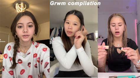 GRWM Tiktok Compilation YouTube