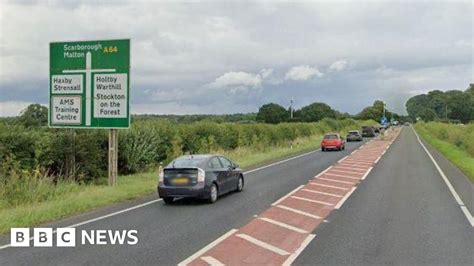 A64 York Serious Crash Closes Road Bbc News