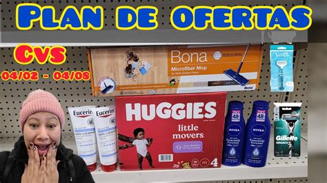 Plan De Ofertas Cvs De Abril Al De Abril Huggies Nivea Bona Y