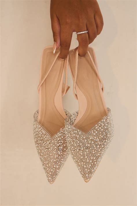 Mules Nude Talons Brentiny Paris