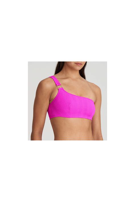 Bikini Rosa Sin Tirantes Unas Con Descuento Bikini Sin Tirantes