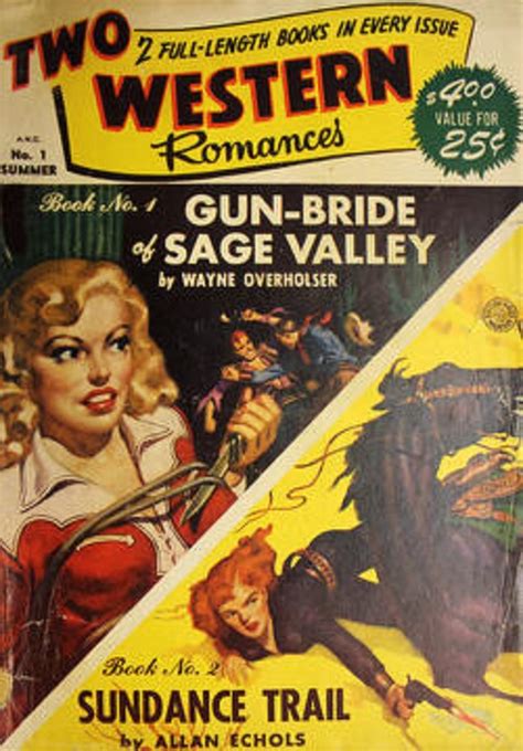 Rough Edges Saturday Morning Western Pulp Two Western Romances