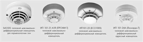 Извещатель тепловой максимально-дифференциальный: описание