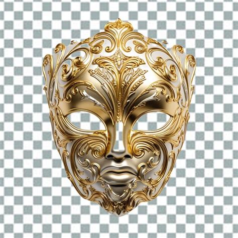 Premium PSD Venetian Carnival Mask Isolated Png