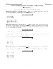 Mc Hwk Pdf Name Section Multiple Choice Homework