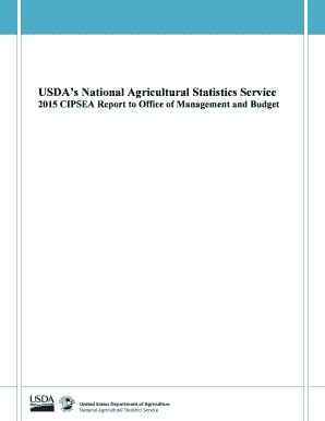 Fillable Online Nass Usda USDA S National Agricultural Statistics