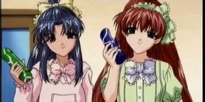 Roped Anime Threesome Dildoed Pussy Tnaflix