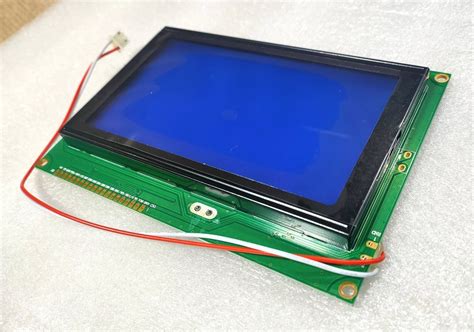 Fiber Blue Graphic Lcd Display X Display Size X Mm At