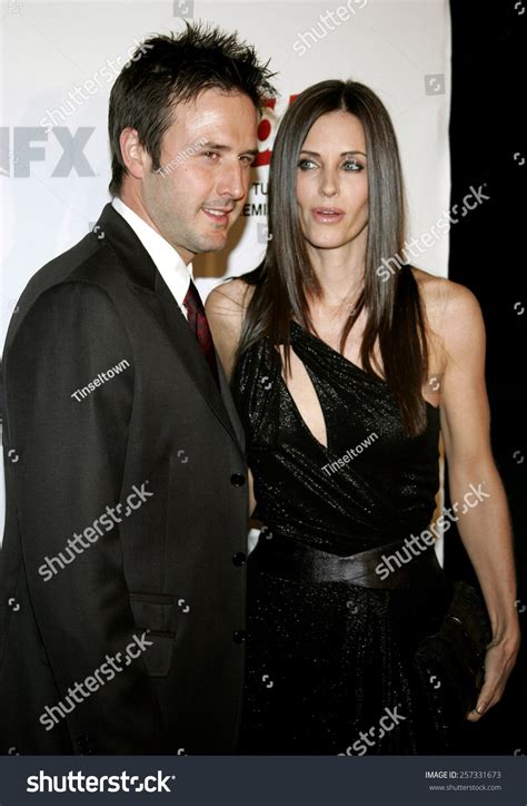 1292006 Hollywood David Arquette Courteney Cox Stock Photo 257331673