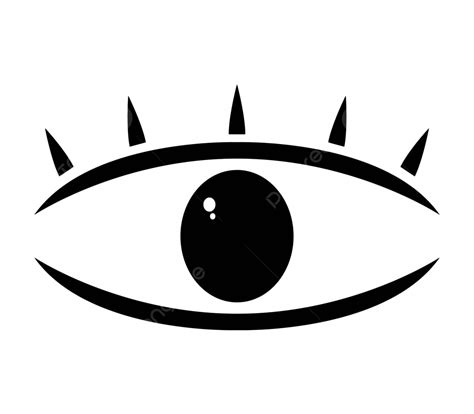 Eye Icon Simbol Eye White Vector Simbol Eye White Png And Vector