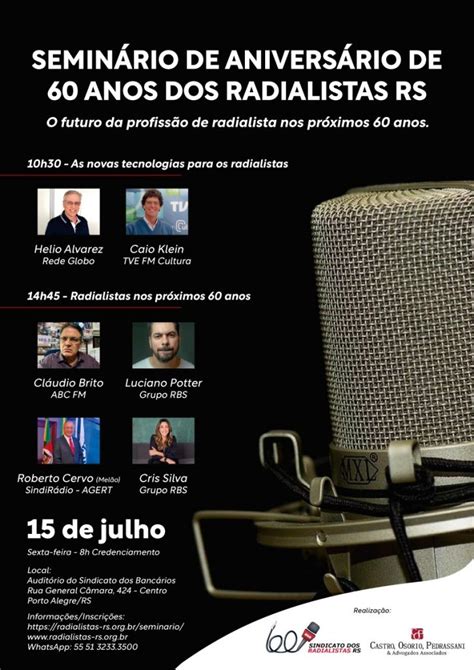 Sindicato dos Radialistas do Rio Grande do Sul prepara Seminário de