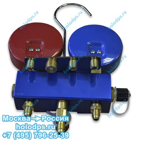 Манометрический коллектор двухвентильный Mastercool 58103-EB