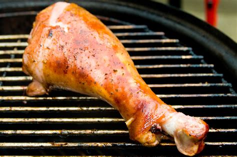 Apple Brined Smoked Turkey Legs Recipe The Meatwave