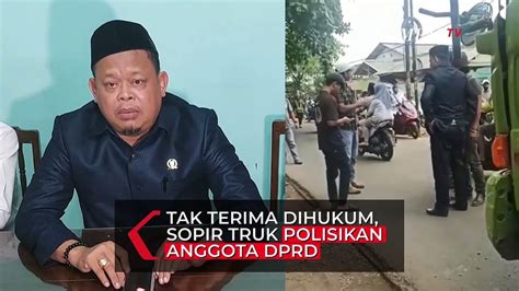 Sopir Truk Polisikan Wakil Ketua DPRD Depok Tak Terima Dihukum Push Up