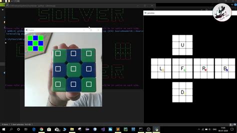 How To Solve Rubik S Cube In Python Cube Color Detection Tech Nic Youtube