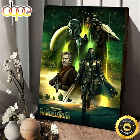 The Mandalorian Season 2 Poster Canvas – Musicdope80s.com