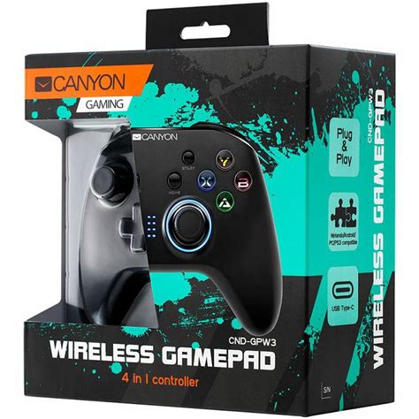 CND-GPW3 - CANYON GP-W3 2.4G Wireless Controller with built-in 600mah ...