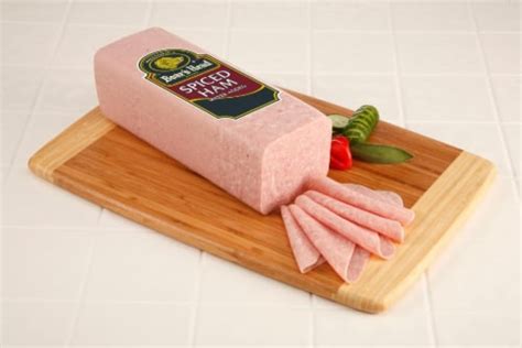 Boars Head Spiced Ham Fresh Sliced Deli Meat 1 Lb Food 4 Less