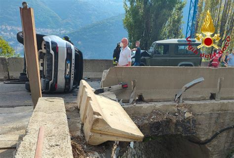 Brienno Incidente Sulla Regina Feriti Sorellina E Fratellino Di 1 E 3