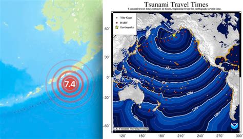 Alerta De Tsunami En El Pacífico Tras Sismo De Magnitud 74 En La Península De Alaska Diario