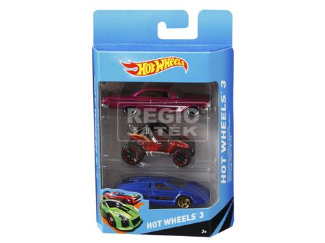 Hot wheels kisautó darabos készlet többféle REGIO JÁTÉK Webáruház