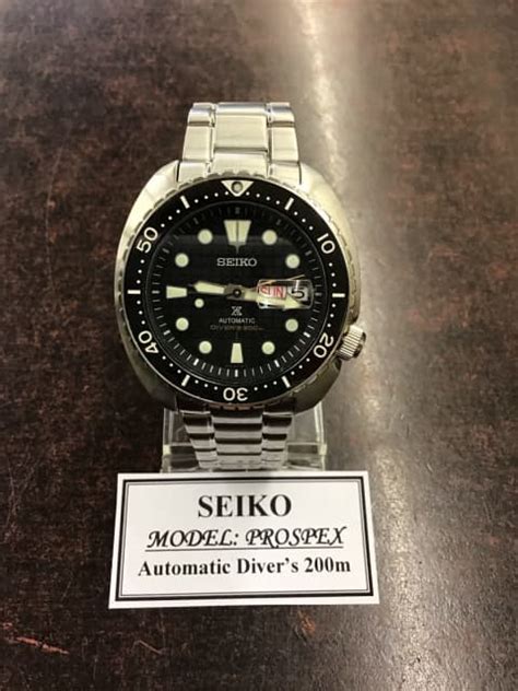 SEIKO Watch Men 4R36 06Z0 Automatic Divers 200m Very Good Condition