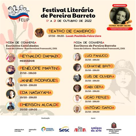 Edi O Felip Festival Liter Rio De Pereira Barreto Come A Na