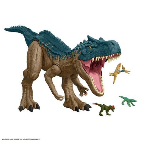 Jurassic World Super Colossal Allosaurus Dinosaur Action Figure Mattel Creations