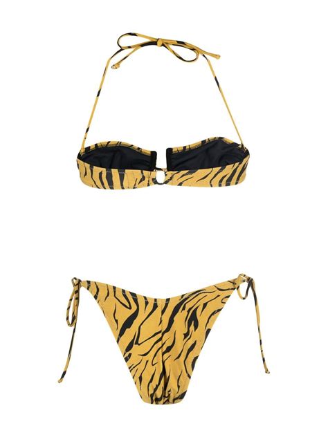 Reina Olga Penny Bikini Set In Tiger ModeSens