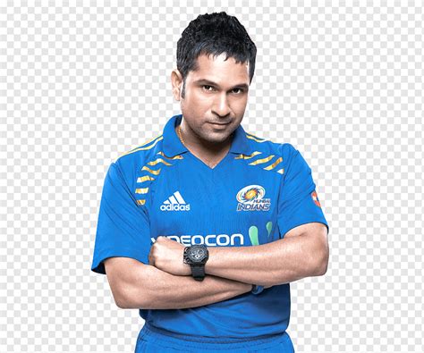 Hombre Vestido Con Polo Adidas Azul Y Blanco Sachin Tendulkar Equipo