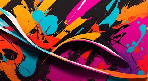 Abstract Hd Fundo Colorido Graffiti Full Hd Bandeira Colorida Ultra