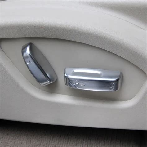 Chrome Car Seat Adjustment Switch Button Cover Trim For Volvo Xc Xc