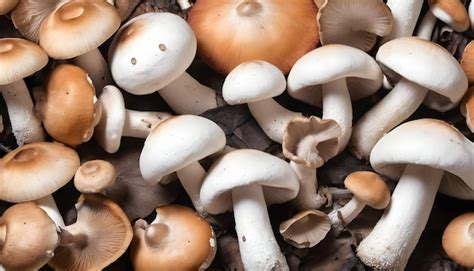 Premium Photo Large Fruits Of Mushroom Mushrooms On A White