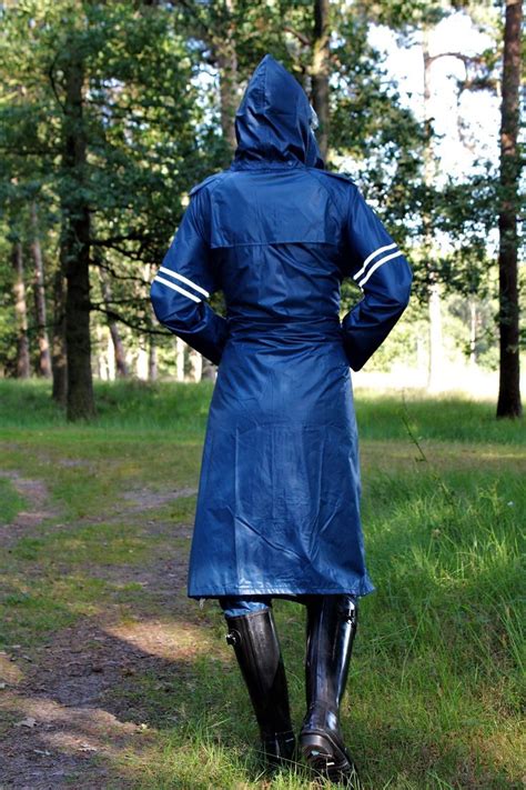 Rubber Raincoat Regenmode