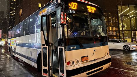 MTA Bus Onboard 2012 Prevost X3 45 On The X27 Bay Ridge Midtown