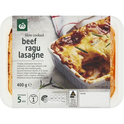 Woolworths Beef Ragu Lasagne G Woolworths Hot Sex Picture