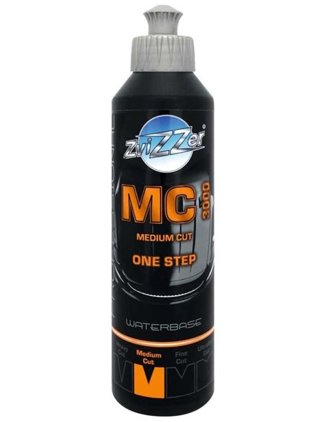 ZviZZer MC 3000 Medium Cut ONE Step polishing compound Size 250 ml.