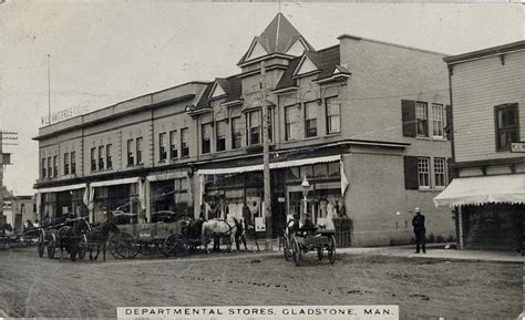 Historical photos photographs of Gladstone Manitoba