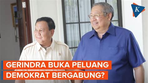 Buka Peluang Demokrat Gabung Gerindra Prabowo Sby Idealismenya Sama