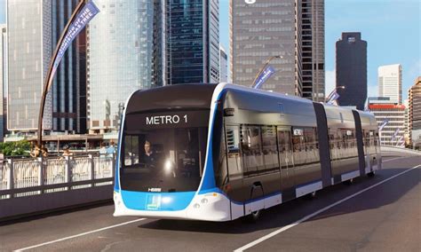 Brisbane Metro Bus Rapid Transit With Hess Electric Double