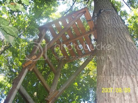 Wood Ladder Deer Stand Plans Easy To Build Woodworking