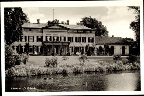 Ansichtskarte Postkarte Rastede In Oldenburg Schloss Akpool De