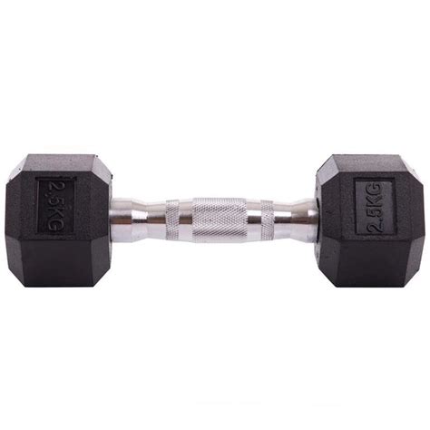 Гантель цельная шестигранная для фитнеса Zelart Fit 80075-2,5 1шт вес 2 ...