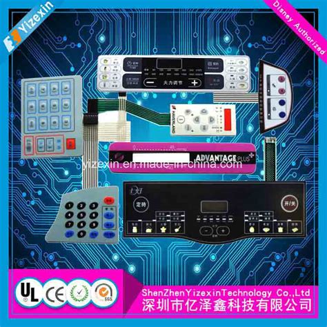 Membrane Keypad Touch Screen Flexible Printed Circuit Board Keyboard