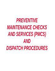 PMCS Part 1 Ppt PREVENTIVE MAINTENANCE CHECKS AND SERVICES PMCS AND