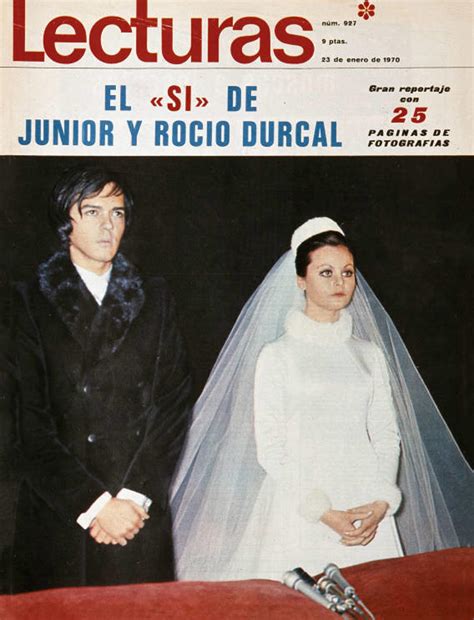 Así fue la romántica boda de Rocío Dúrcal y Junior en El Escorial