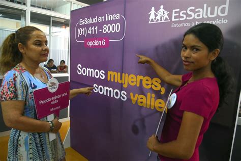 Essalud Lanza L Nea Exclusiva Para Brindar Atenci N M Dica A Mujeres