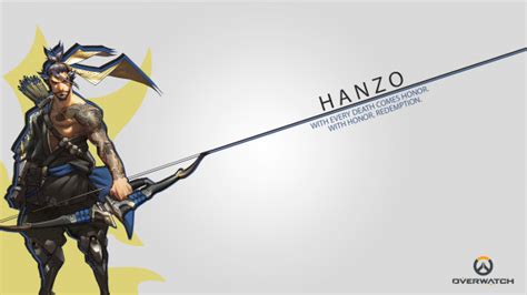 Wallpaper Video Games Bow Hanzo Overwatch Blizzard Entertainment