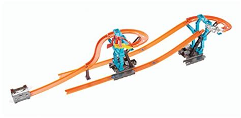 Hot Wheels Track Builder Spiral Stack Up Track Set Review Epic Vehicle Set